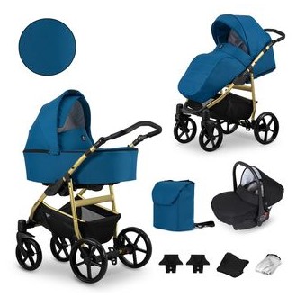 Kočárek KUNERT Mata gold trojkombinace