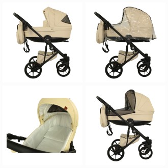 kočárek MOMMO Deluxe Eco dvojkombinace