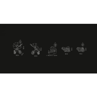 kočárek Noordi Fjordi dvojkombinace