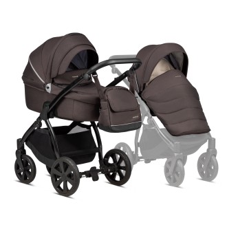 kočárek Noordi Fjordi dvojkombinace - chocolade