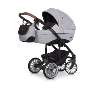kočárek Euro-Cart Delta  dvojkombinace - Grey fox
