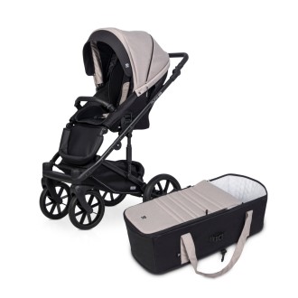 Kočárek RIKO Nuno Pro dvojkombinace - sand