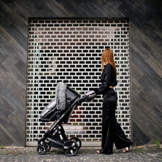 Kožešinový límec na kočárek Floo for baby