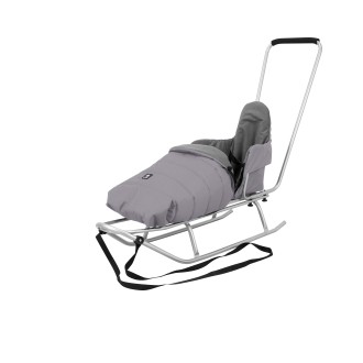 Sáňky Kunert Bianco fusakem