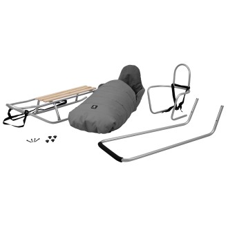 Sáňky Kunert Bianco fusakem