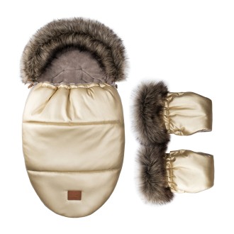 Set RUKAVIČKY + FUSAK do kočárku FLOO EGG