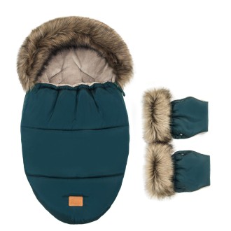 Set RUKAVIČKY + FUSAK do kočárku FLOO EGG