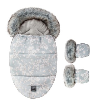 Set RUKAVIČKY + FUSAK do kočárku FLOO EGG