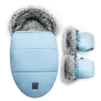 Set RUKAVIČKY + FUSAK do kočárku FLOO EGG