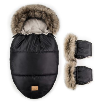 Set RUKAVIČKY + FUSAK do kočárku FLOO EGG