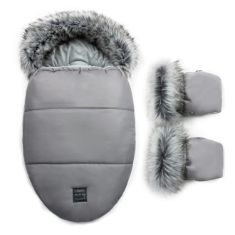 Set RUKAVIČKY + FUSAK do kočárku FLOO EGG